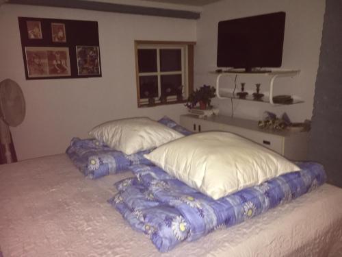Postel nebo postele na pokoji v ubytování Søndergade 21