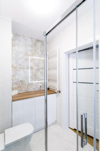 Koupelna v ubytování Dream4You Apartments