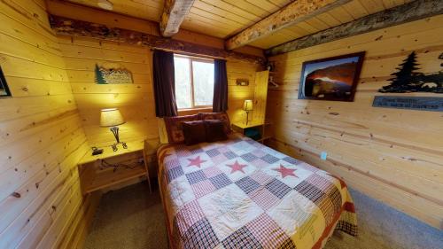 Postelja oz. postelje v sobi nastanitve Ranch Mountain Cabin, Stunning! BBQ, Campfire, Hiking
