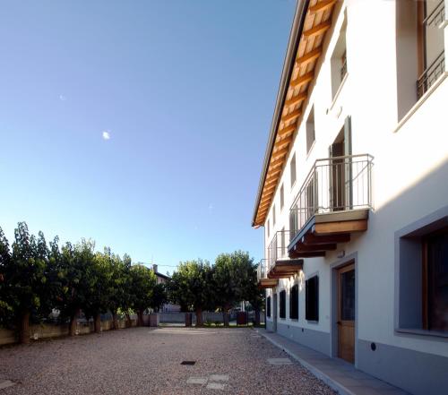 Budova, kde se bed and breakfast nachází