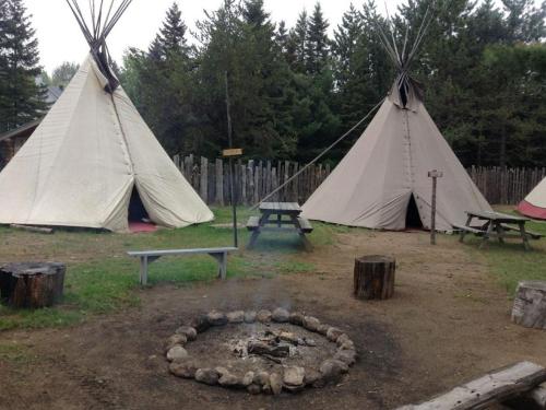 Foto sihtkohas Saint-Mathieu-du-Parc asuva majutusasutuse L'Auberge Refuge du Trappeur galeriist