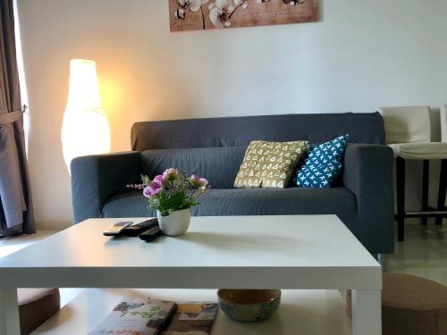 Χώρος καθιστικού στο Charming Suite & Sunway and Petaling Jaya