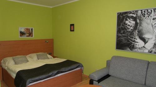 A bed or beds in a room at Apartment Věra