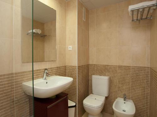 Kylpyhuone majoituspaikassa For a Stay Las Dunas