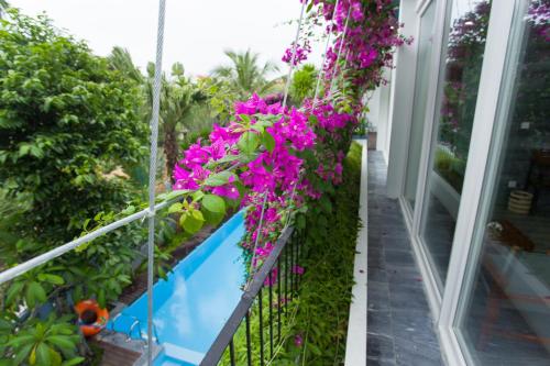 Κήπος έξω από το An Bang beach Chay Villas