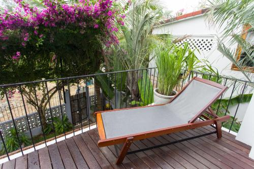Μπαλκόνι ή βεράντα στο An Bang beach Chay Villas