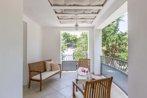 Balkoni atau teres di Casa Bianca in Salento