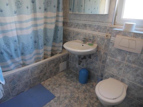 Koupelna v ubytování Apartment Sara