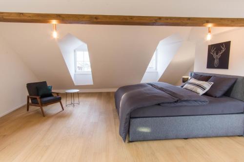 KoBi Apartments Hirschenplatzにあるシーティングエリア