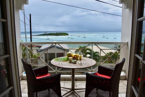 Üldine merevaade või majutusasutusest Résidence Turquoise Guadeloupe - Vue mer et lagon pildistatud vaade
