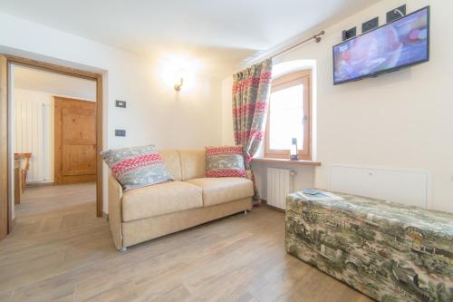 Postel nebo postele na pokoji v ubytování Maison Julie-lungo la via Francigena