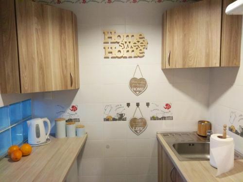 Kuchyňa alebo kuchynka v ubytovaní Apartament Pańska