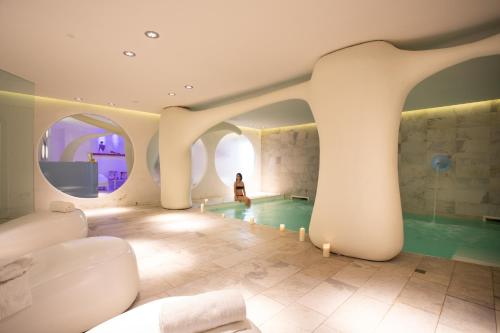 Koupelna v ubytování Borgo di Luce I Monasteri Golf Resort & SPA
