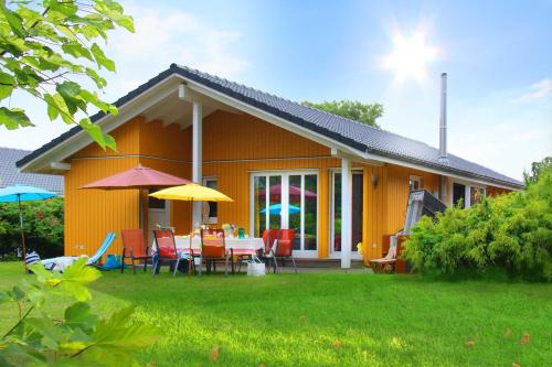 Das Gebäude in dem sich das Ferienhaus befindet