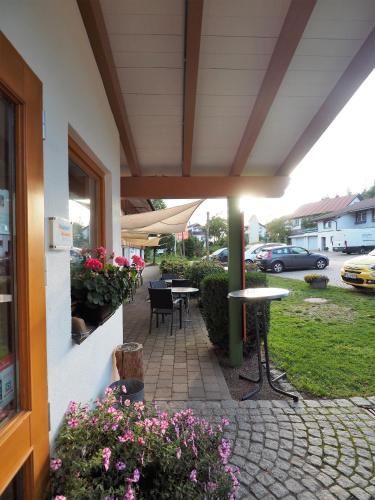 Giardino di Landgasthof Zum Schwarzen Grat