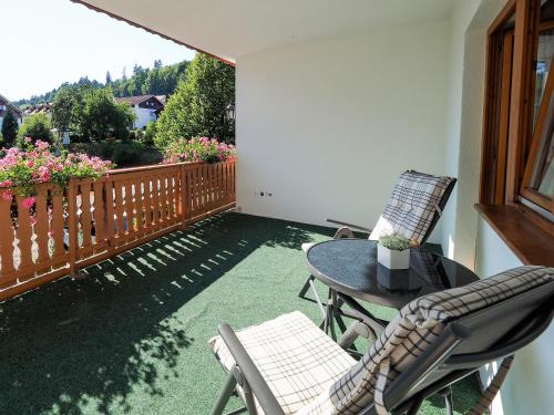 Balcone o terrazza di Landgasthof Zum Schwarzen Grat