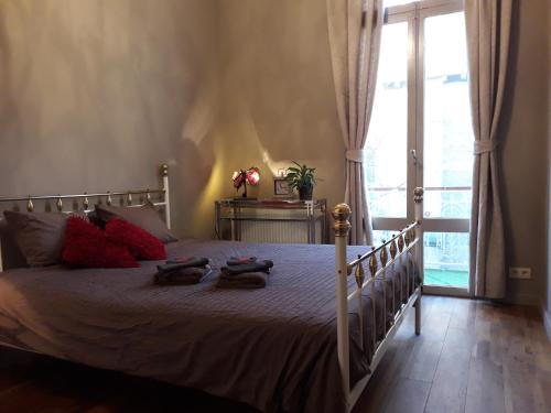 Cama o camas de una habitación en Villa Apollo