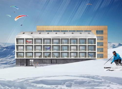 Το Vista Gudauri Apartment 25 τον χειμώνα