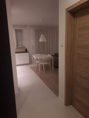 Dapur atau dapur kecil di Wielicka Apartment 2