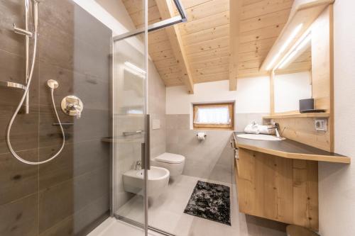 Kúpeľňa v ubytovaní agriturismo Lüch Picedac
