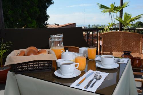 Balkón nebo terasa v ubytování Hostal Casa Blanca