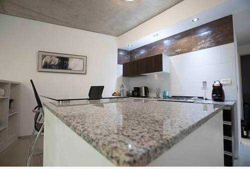 Η κουζίνα ή μικρή κουζίνα στο Studio La Abadía