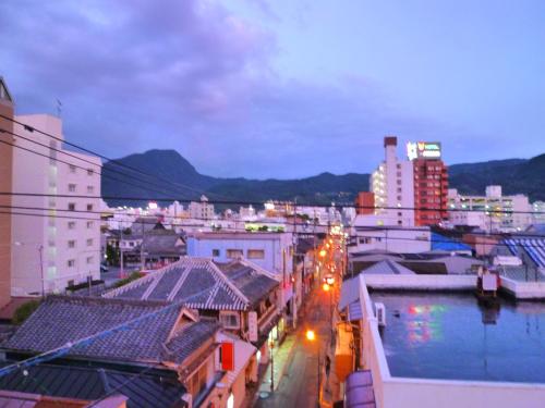 ゲストハウスの近くで見られる自然の景観