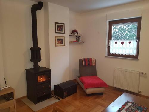 Posezení v ubytování Apartments Bosco