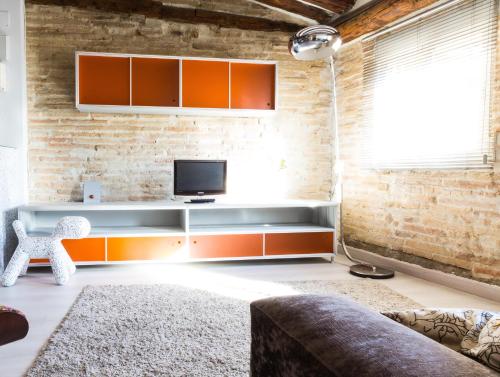 TV/trung tâm giải trí tại FANTASTICA BUHARDILLA PZ. PILAR