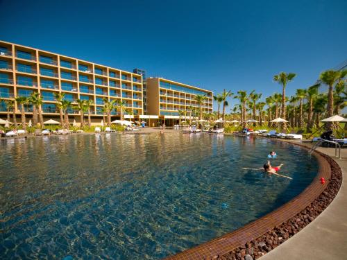 The swimming pool at or close to NAU Salgados Palace