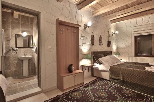 Koupelna v ubytování Days inn Cappadocia