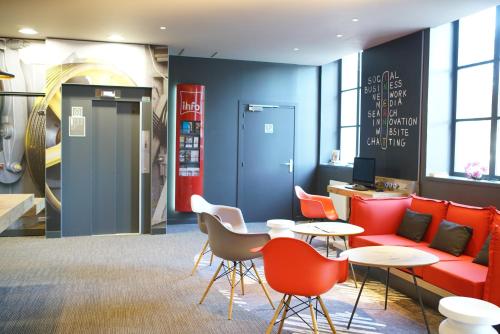 ibis Douai Centreにあるシーティングエリア