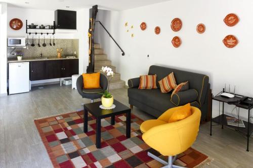 Η κουζίνα ή μικρή κουζίνα στο Casa dos Becos