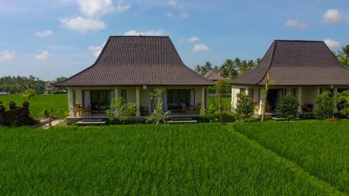 Taman di luar Masia Villa Ubud