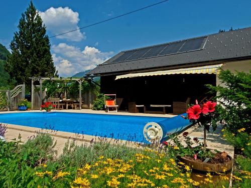 Bazén v ubytování Ferienhaus Eva Deufl nebo v jeho okolí
