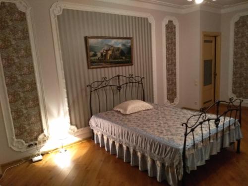 Krevet ili kreveti u jedinici u objektu Apartment On Pavshinkiy Bulvar