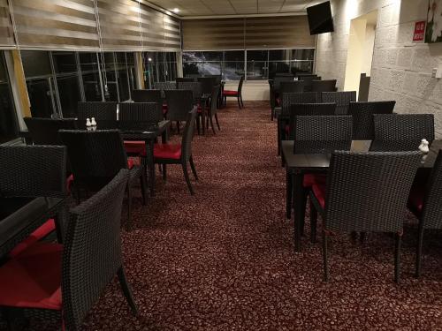 Restaurace v ubytování Olive Hotel Amman