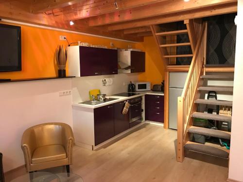 Una cocina o zona de cocina en Apartment-Sauerland