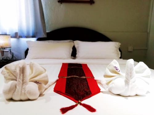 Cama ou camas em um quarto em Central Vienna Hotel