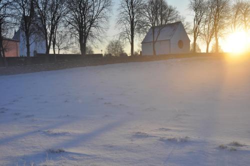 Lundsgaard Bed & Breakfast om vinteren