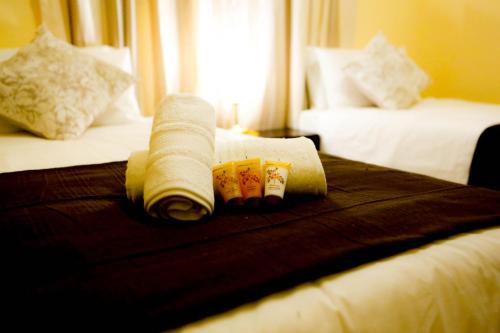 Katil atau katil-katil dalam bilik di Gracious Lodge