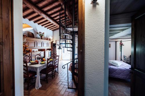 Posteľ alebo postele v izbe v ubytovaní Agriturismo Palazzo Conti A