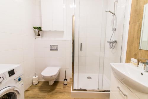 Kúpeľňa v ubytovaní Apartament Master