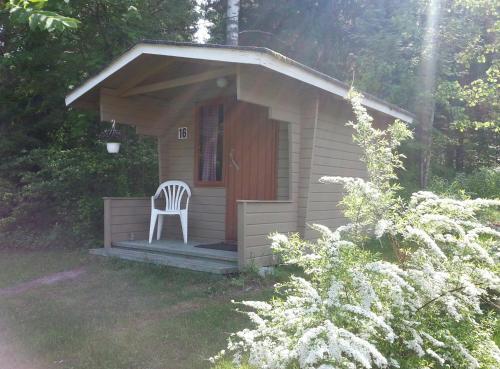 Aed väljaspool majutusasutust Mansikkaharju Holiday Camp