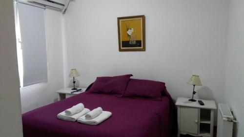 Una cama o camas en una habitación de Alojamiento H346