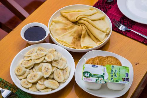 Mad i lodgen eller i nærheden