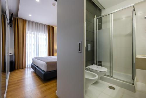 Koupelna v ubytování Hotel Rosa Mística by Umbral