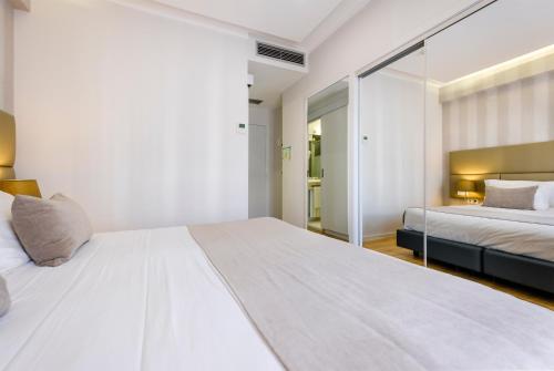 Hotel Rosa Mística by Umbralにあるベッド