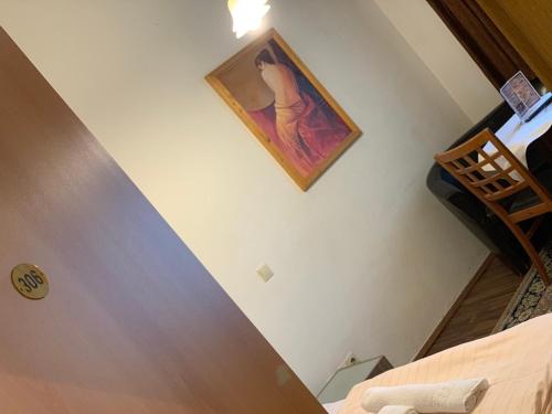 TV a/nebo společenská místnost v ubytování Hotel Restaurant Memo