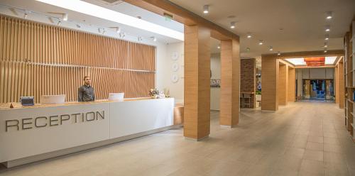 Лобби или стойка регистрации в Hotel Laguna Park & Aqua Club - All Inclusive